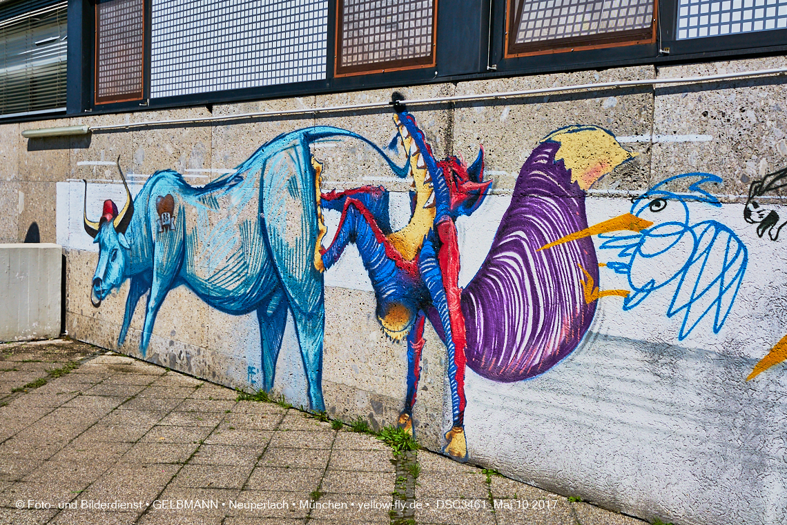 21.03.2017 - Abrissbaustelle Quiddezentrum in Neuperlach